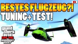 ️Bestes Flugzeug Vom Update AVENGER?! Tuning + Test!️ [GTA 5 Online Doomsday Heist Update DLC]