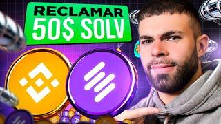 GANA TOKENS DE SOLV CON EL NUEVO MEGADROP DE BINANCE!