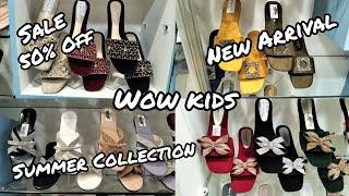 wow kids | Sale | 50% Off | shoes collection | New Arrival | Shopping Vlogs| Niazmeen Vlogs