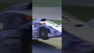 Airborne - The Porsche GT1 Crash #motorsport #crash #shorts