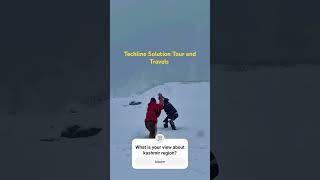 Welcome to Kashmir #kashmirtourism #winterinkashmir #sonmarg #jktourism #kashmirtourism