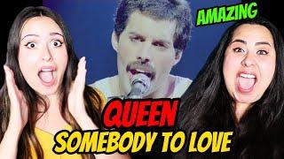 REACTION To QUEEN - Somebody To Love (Montreal 1981) !!! | Two Sisters REACT