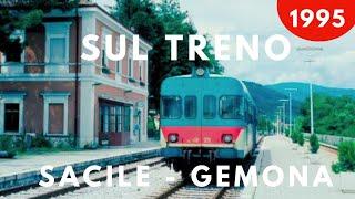 Com'era la linea ferroviaria Sacile Gemona - treni e stazioni anni 90 - Locorama