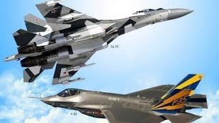 Comparing Russian and US Air Force fighters. Su 35 against F 35.