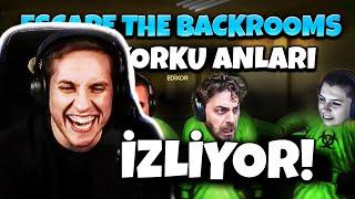 RRaenee - BACKROOMS TÜM KORKU ANLARI - Editimi İzliyor ( TEPKİ! ) - Edixor