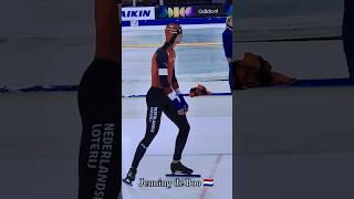 Jenning de Boo start EK afstanden 5-1-24 #jenningdeboo #speedskating #europeanchampion #1000meter