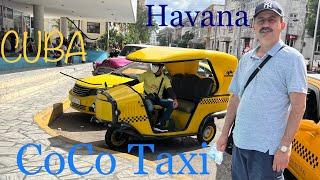 Coco Taxi. Havana Cuba