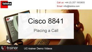 Cisco 8841 Phone Training - Placing a call