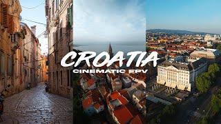 Croatia Like Never Before: Cinematic FPV Drone Footage