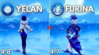 F2P :-Who to Pull ?? C0 Yelan vs C0 Furina !! [ Genshin Impact ]