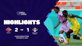 Bermuda vs Antigua & Barbuda | 2024/25 Concacaf Nations League Group Stage