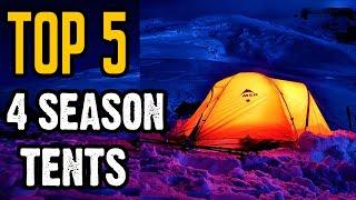 TOP 5 BEST 4 SEASON TENTS 2023! ALL SEASON TENT REVIEWS!