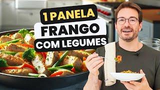 RECEITA DE UMA PANELA SÓ - Frango com legumes (receita fácil)