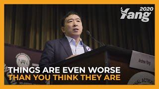 Things Are Even Worse Than You Think They Are | Andrew Yang at National Action Network (Full Speech)