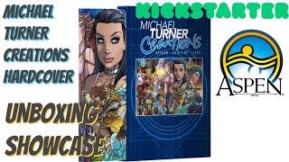 Aspen Comics Kickstarter Unboxing Michael Turner Creations Hardcover