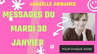 ️ Messages du mardi 30 janvier pour chaque signe ️