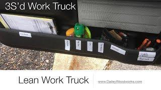 Organize the Inside of Your Work Truck - 3S - Lean Improvements