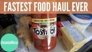 FASTEST FOOD HAUL EVER | Week 109 | AmandaMuse