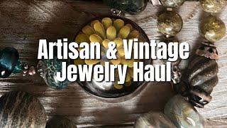 Vintage & Artisan Jewelry Haul