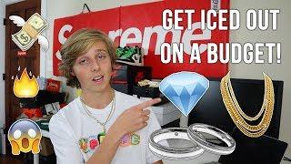 HOW TO GET ICED OUT ON A BUDGET! (Jewelry For Cheap)