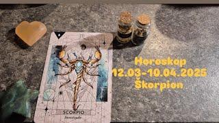 Škorpion ️ horoskop 12.03-10.04.2025