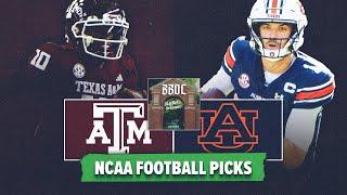 Texas A&M vs Auburn BEST BETS! College Football Week 13 Picks & Predictions | BBOC