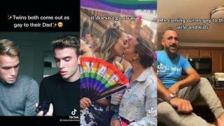 LGBT coming out compilation️‍️‍ TikTok compilation