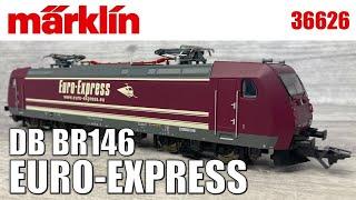 Euro-Express Class 146 Electric Locomotive with DCC Sound | Märklin Model Railway Review 36626