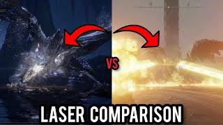 midir laser beam vs dragonlord placidusax laser beam ( which one is better ? )