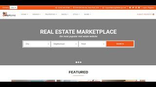 MyHome Real Estate WordPress Theme Free Download  | WordPress Themes