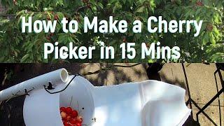 How to make a Cherry Picker & Multi Fruit Picker| DIY Cherry Picker | Apple | Pear | Mango | Avocado