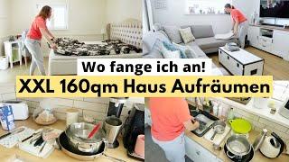 160qm Haus AUFRÄUMEN  Ordnung schaffen  Aufräumroutine & Motivation 