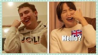 올리랑 영국발음 배우기?!!!