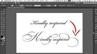 How to access font glyphs, ligatures and stylistic sets in Adobe illustrator