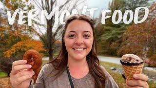 The ULTIMATE Vermont FOOD Tour! (Apple Cider Mill, Ben & Jerry's Factory, Maple Farm)