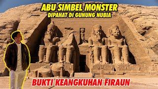 INILAH PATUNG FIRAUN & SITI ASIAH ISTRI FIRAUN YANG DIPAHAT DI GUNUNG MESIR ‼️ (ABU SIMBEL)