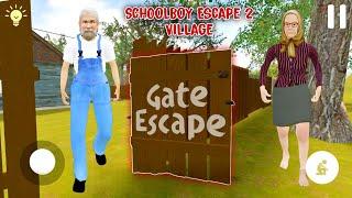 Schoolboy Escape 2 Village - New Escape Ending Gate Escape Full Gameplay (Android)