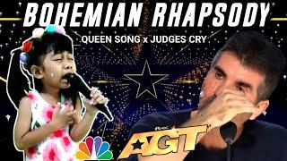 Filipino Baby auditions Has The Judges in TEARS After Emotional song For Her Mom | AGT 2024