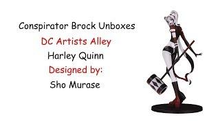 DC Artists Alley Harley Quinn  Sho Murase Unboxing