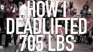 How I Deadlifted 700lbs