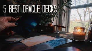 TOP FIVE ORACLE DECKS OF ALL TIME // The Official Ranking According to Me 