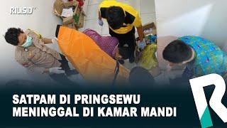 Satpam Di Pringsewu Meninggal Di Kamar Mandi