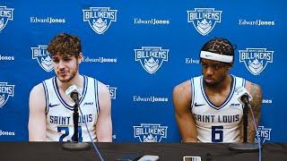 Isaiah Swope and Kalu Anya Postgame Press Conference (FULL) | Saint Louis vs. Jackson State