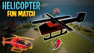 Helicopter Fun Match  In Craftland || Craftland challenging fun Match in Garena free fire