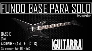 FUNDO BASE PARA TREINAR SOLO | GUITARRA | C MAIOR | by JotaMaker