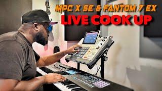 Bolo Da Producer Live  // Making Beats with MPC X SE & Roland Fantom 7 EX