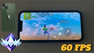 UNREAL | Fortnite Mobile Ranked Reload Gameplay | iPhone 13 | 60 FPS