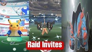 LIVE: Tapu koko & Mega swampert raid invite #pokemon #pokemongo #youtubelive #livestream