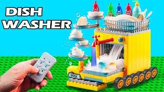 Making Dishwasher Machine  - How to Build with Lego Technic