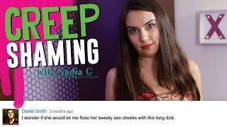 Trisha Hershberger Takes Down Internet Creeps | Creep Shaming with Nadia G